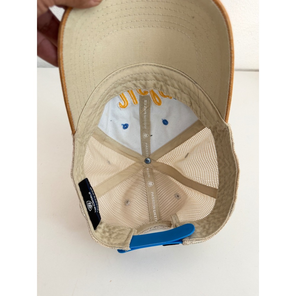 Top of the World UCLA Bruins Trucker Hat Blue Orange Tan Snapback Cap NCAA - Picture 5 of 6